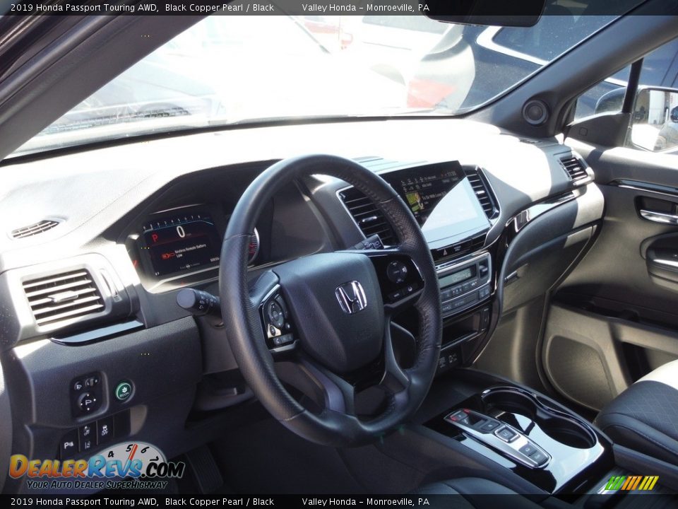 2019 Honda Passport Touring AWD Black Copper Pearl / Black Photo #14