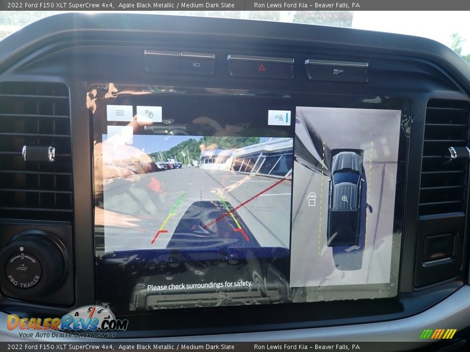 2022 Ford F150 XLT SuperCrew 4x4 Agate Black Metallic / Medium Dark Slate Photo #19