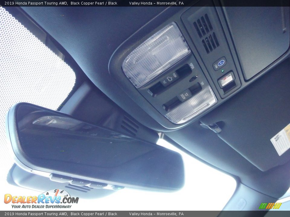 2019 Honda Passport Touring AWD Black Copper Pearl / Black Photo #28