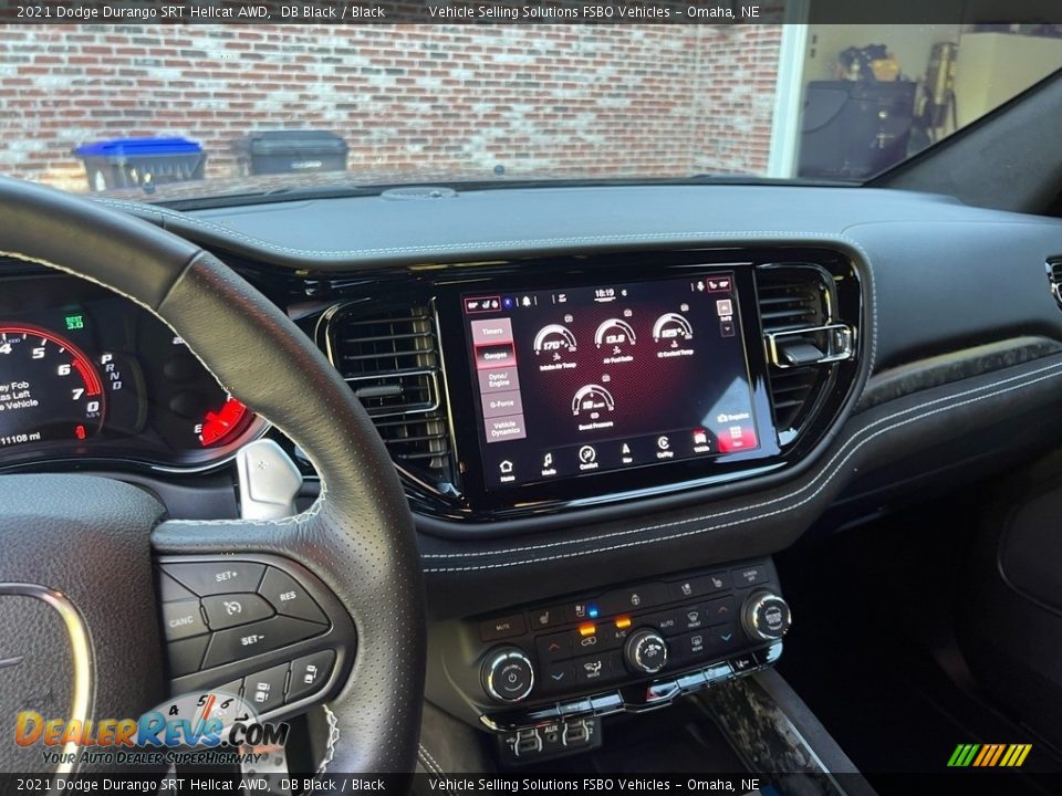 Dashboard of 2021 Dodge Durango SRT Hellcat AWD Photo #7