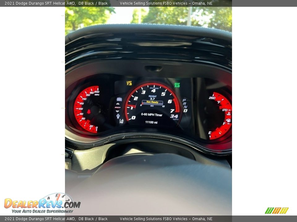 2021 Dodge Durango SRT Hellcat AWD Gauges Photo #10