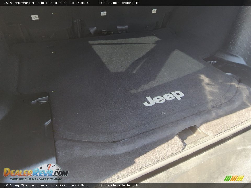 2015 Jeep Wrangler Unlimited Sport 4x4 Black / Black Photo #20
