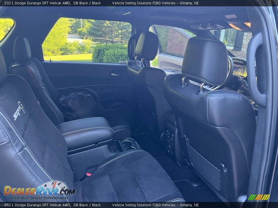 Rear Seat of 2021 Dodge Durango SRT Hellcat AWD Photo #17