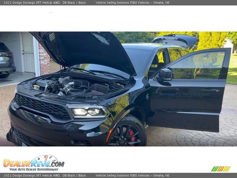 2021 Dodge Durango SRT Hellcat AWD DB Black / Black Photo #25