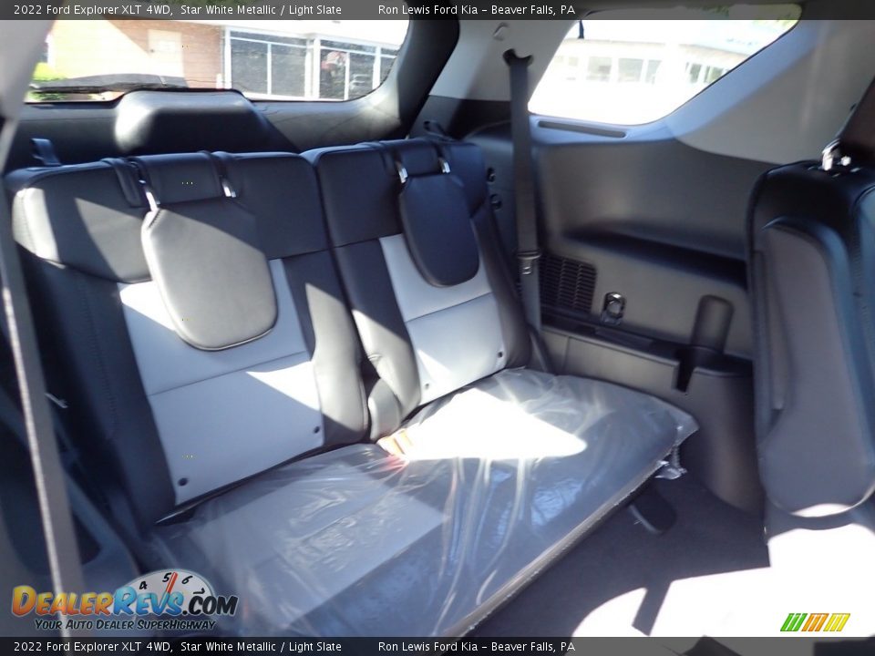 2022 Ford Explorer XLT 4WD Star White Metallic / Light Slate Photo #11
