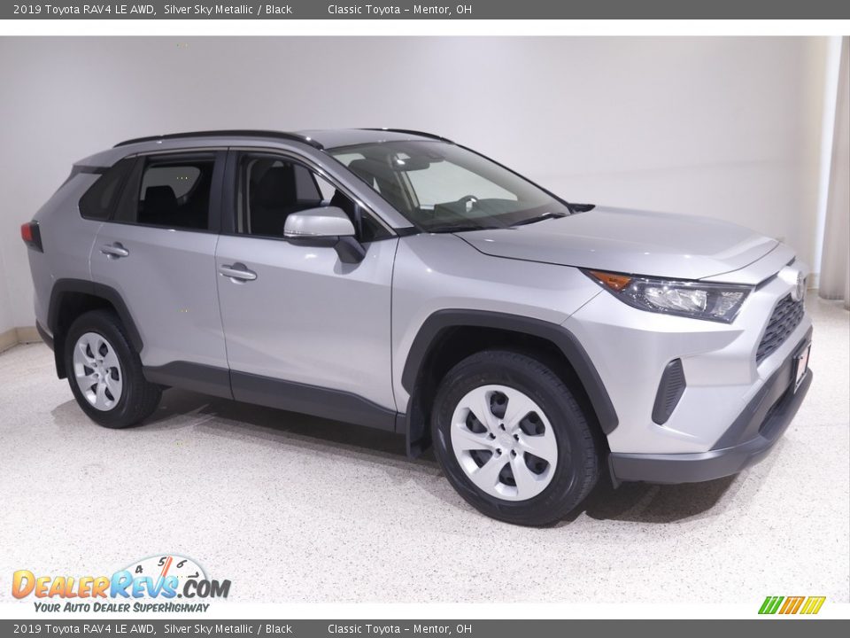 2019 Toyota RAV4 LE AWD Silver Sky Metallic / Black Photo #1