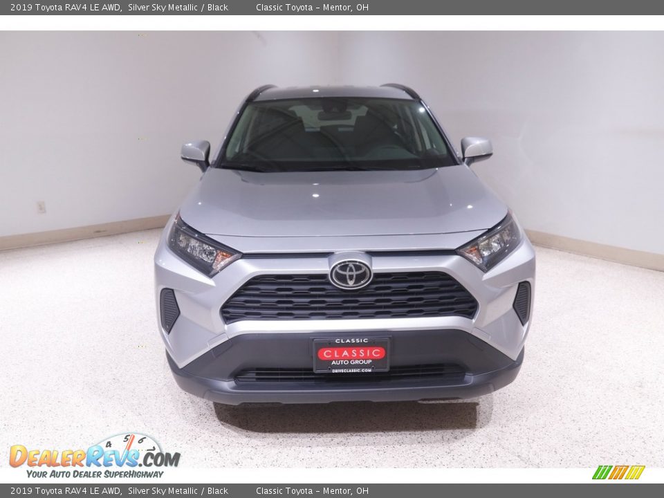 2019 Toyota RAV4 LE AWD Silver Sky Metallic / Black Photo #2