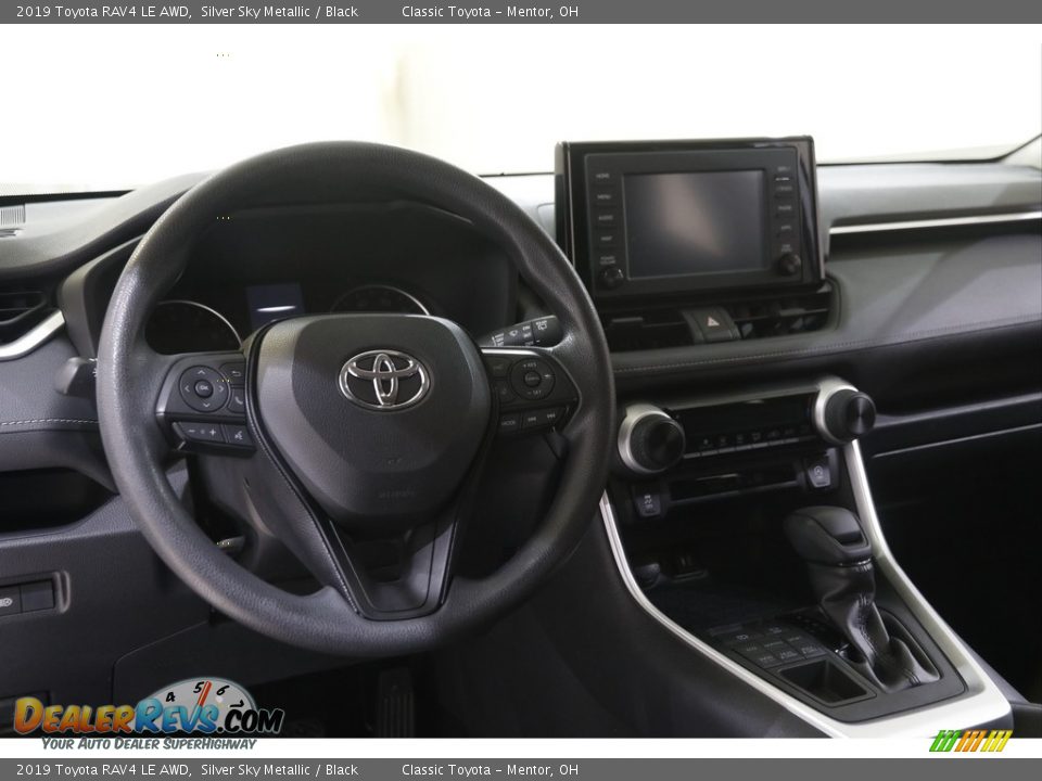 2019 Toyota RAV4 LE AWD Silver Sky Metallic / Black Photo #6