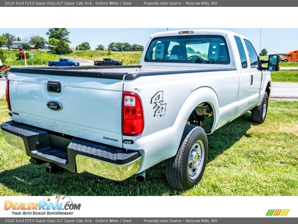 2016 Ford F250 Super Duty XLT Super Cab 4x4 Oxford White / Steel Photo #4