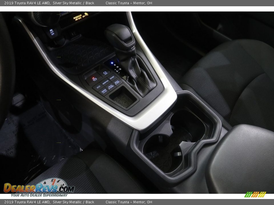 2019 Toyota RAV4 LE AWD Silver Sky Metallic / Black Photo #12