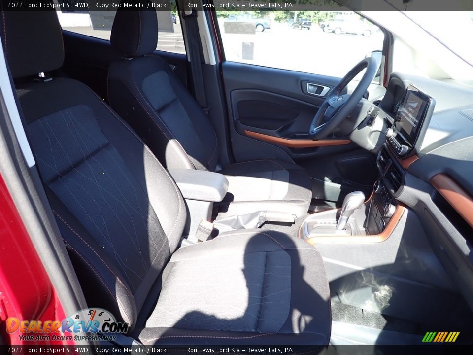 2022 Ford EcoSport SE 4WD Ruby Red Metallic / Black Photo #11