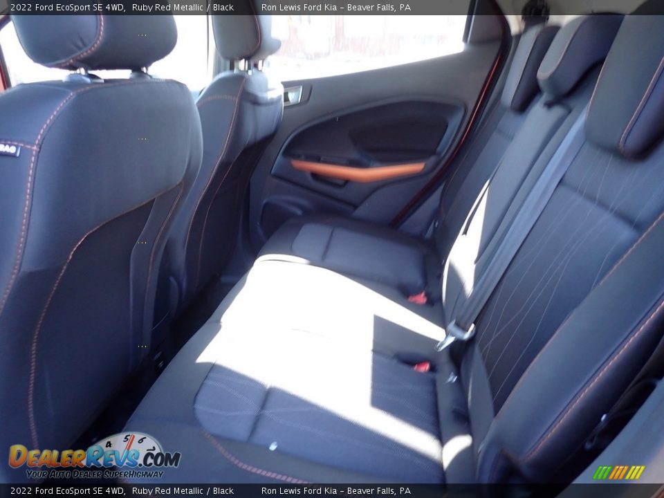 2022 Ford EcoSport SE 4WD Ruby Red Metallic / Black Photo #12