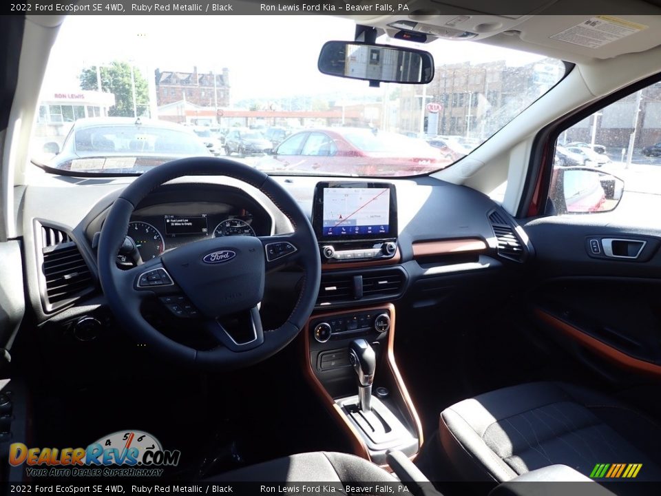 2022 Ford EcoSport SE 4WD Ruby Red Metallic / Black Photo #13