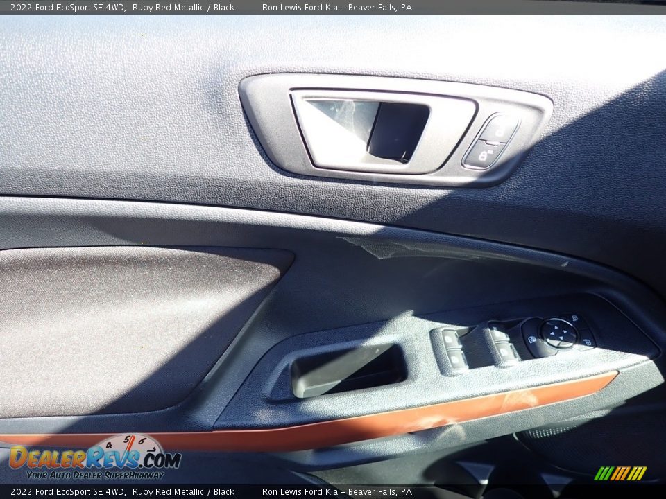 2022 Ford EcoSport SE 4WD Ruby Red Metallic / Black Photo #15