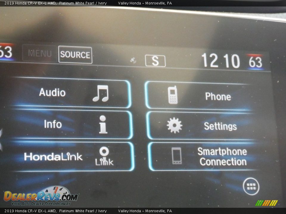 2019 Honda CR-V EX-L AWD Platinum White Pearl / Ivory Photo #20
