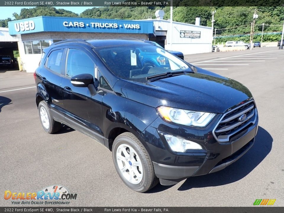 Front 3/4 View of 2022 Ford EcoSport SE 4WD Photo #2