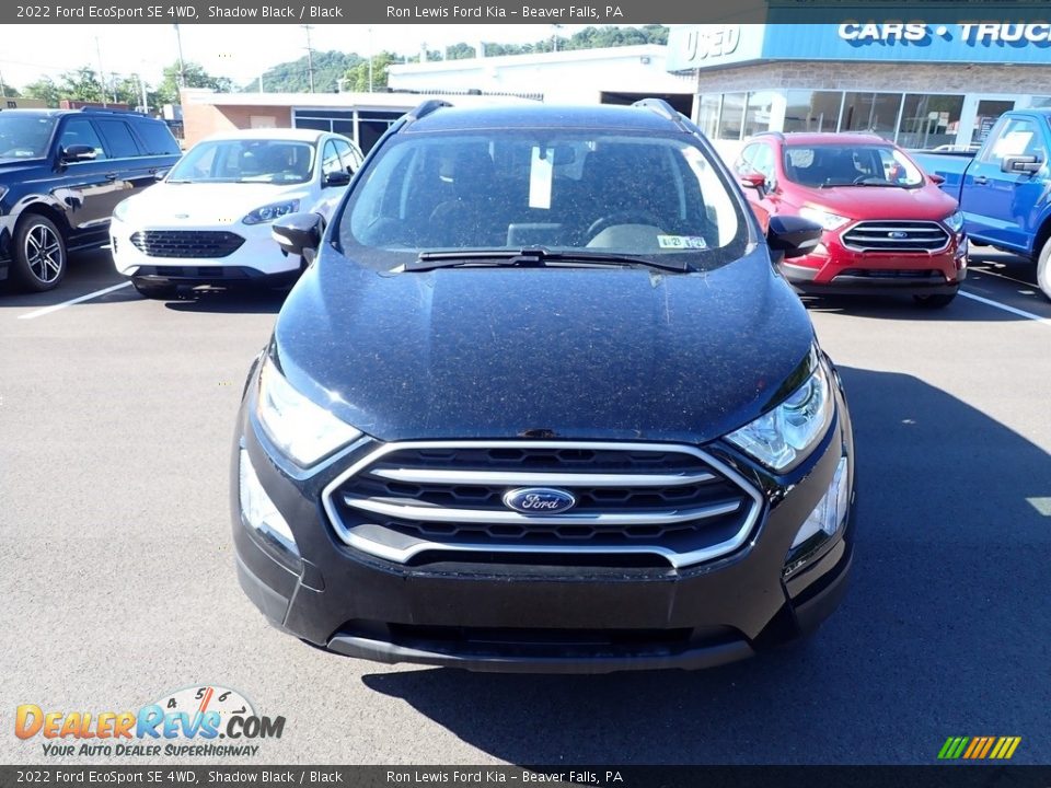 2022 Ford EcoSport SE 4WD Shadow Black / Black Photo #3