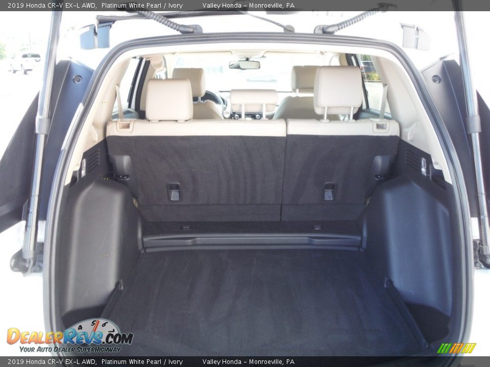 2019 Honda CR-V EX-L AWD Platinum White Pearl / Ivory Photo #27