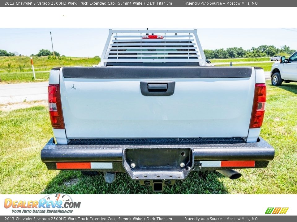 2013 Chevrolet Silverado 2500HD Work Truck Extended Cab Summit White / Dark Titanium Photo #5