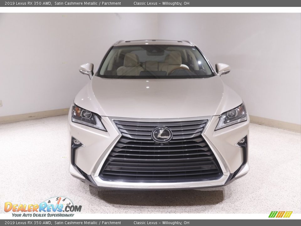 2019 Lexus RX 350 AWD Satin Cashmere Metallic / Parchment Photo #2