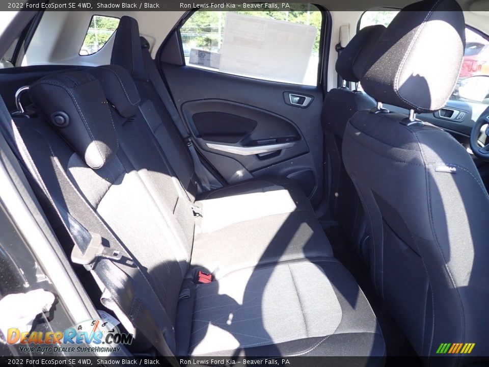 Rear Seat of 2022 Ford EcoSport SE 4WD Photo #10
