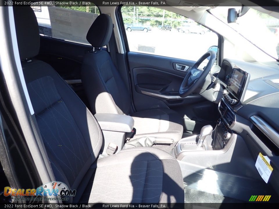 Front Seat of 2022 Ford EcoSport SE 4WD Photo #11