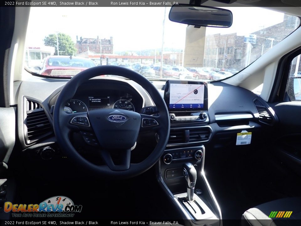 2022 Ford EcoSport SE 4WD Shadow Black / Black Photo #13