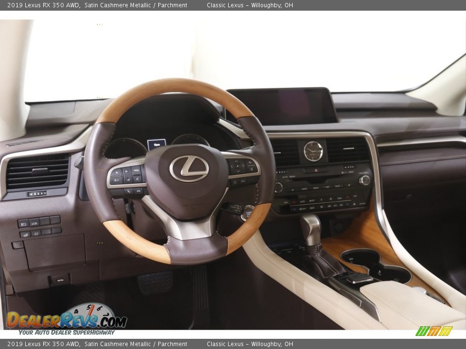 2019 Lexus RX 350 AWD Satin Cashmere Metallic / Parchment Photo #6