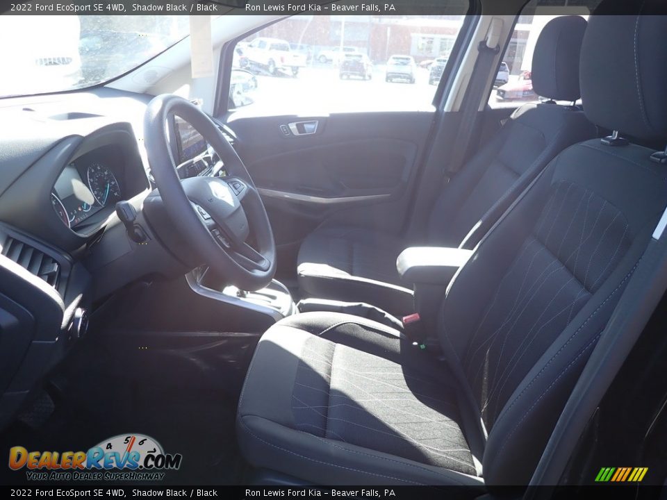 Front Seat of 2022 Ford EcoSport SE 4WD Photo #14