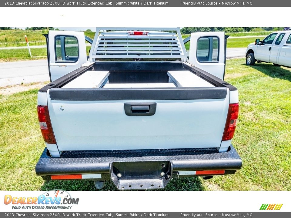 2013 Chevrolet Silverado 2500HD Work Truck Extended Cab Summit White / Dark Titanium Photo #20