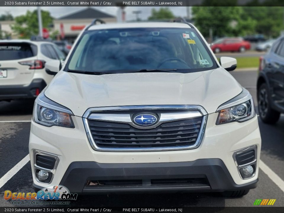 2020 Subaru Forester 2.5i Limited Crystal White Pearl / Gray Photo #2