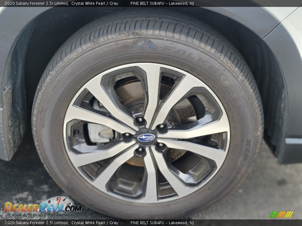 2020 Subaru Forester 2.5i Limited Crystal White Pearl / Gray Photo #4