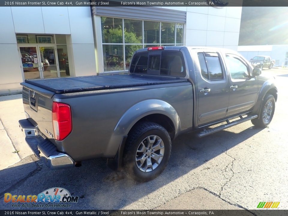 2016 Nissan Frontier SL Crew Cab 4x4 Gun Metallic / Steel Photo #2