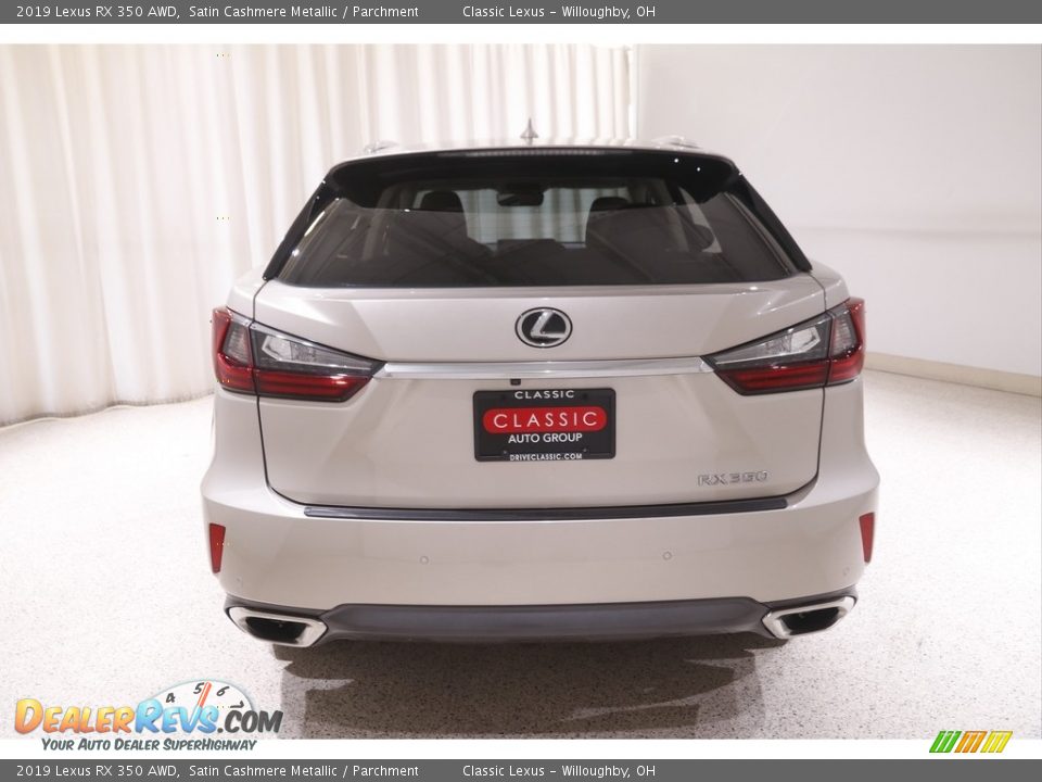 2019 Lexus RX 350 AWD Satin Cashmere Metallic / Parchment Photo #23