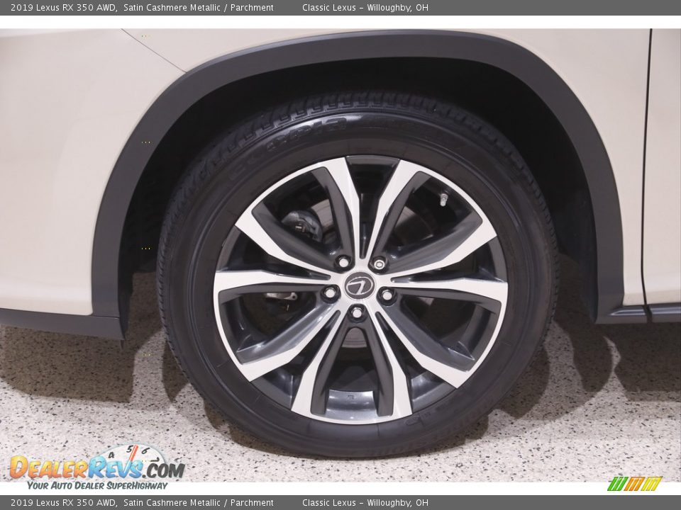 2019 Lexus RX 350 AWD Wheel Photo #25