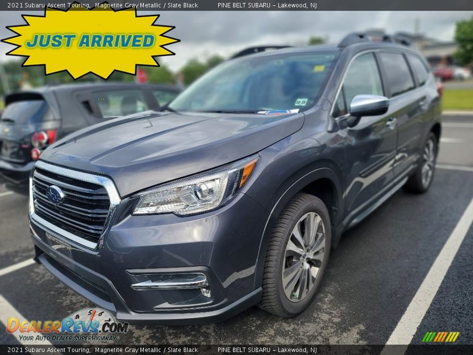 2021 Subaru Ascent Touring Magnetite Gray Metallic / Slate Black Photo #1