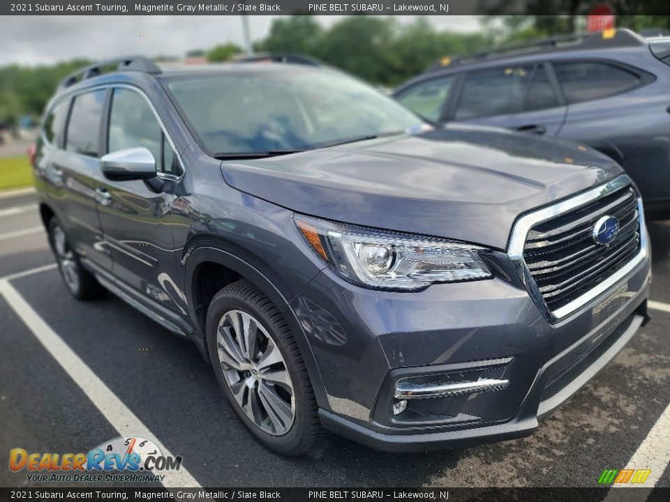 2021 Subaru Ascent Touring Magnetite Gray Metallic / Slate Black Photo #2