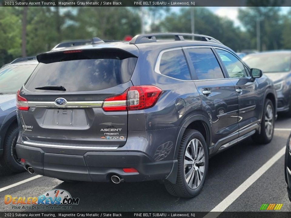 2021 Subaru Ascent Touring Magnetite Gray Metallic / Slate Black Photo #4