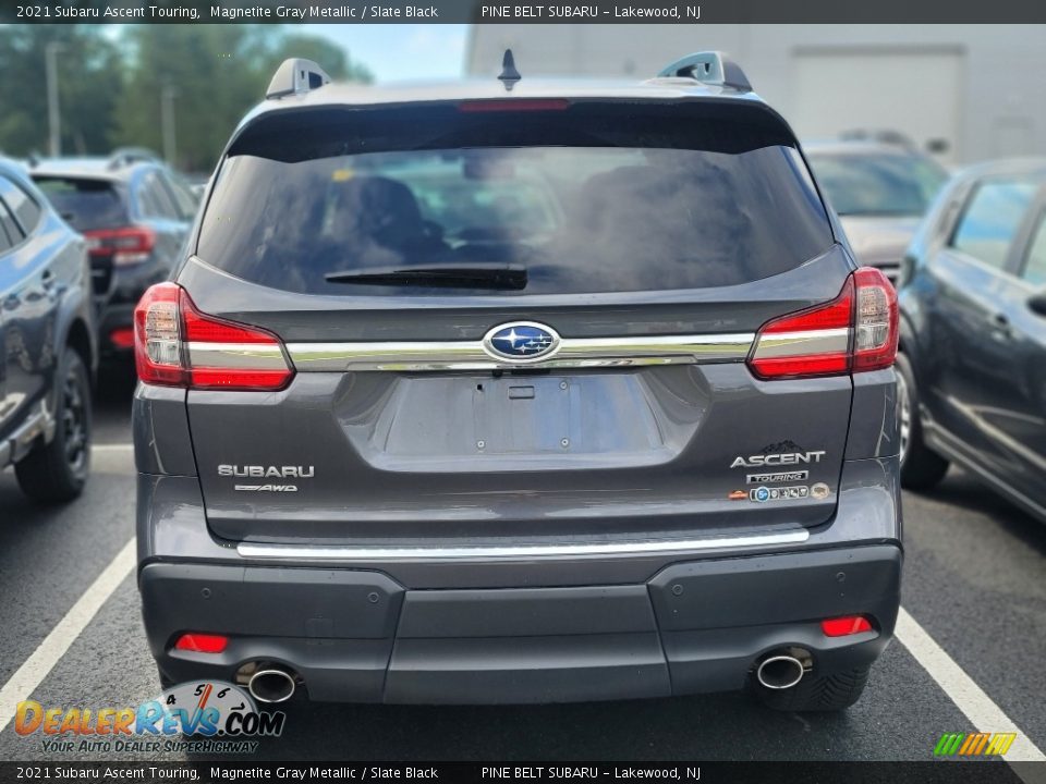 2021 Subaru Ascent Touring Magnetite Gray Metallic / Slate Black Photo #5