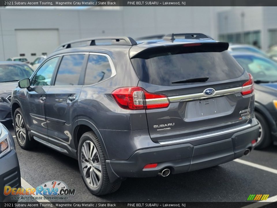 2021 Subaru Ascent Touring Magnetite Gray Metallic / Slate Black Photo #6