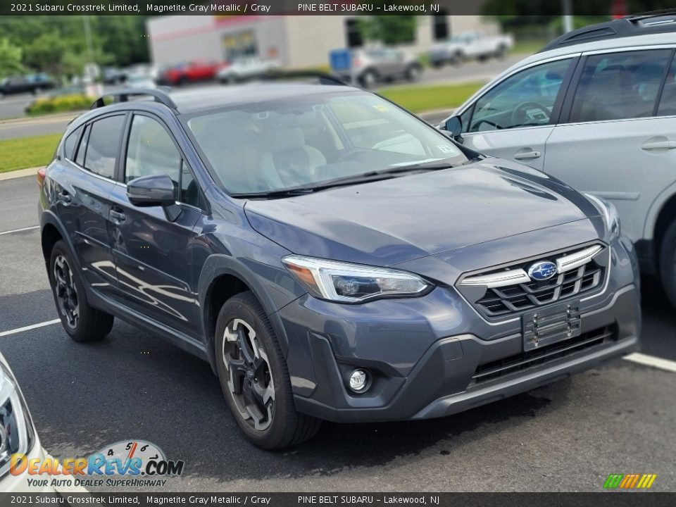 2021 Subaru Crosstrek Limited Magnetite Gray Metallic / Gray Photo #3