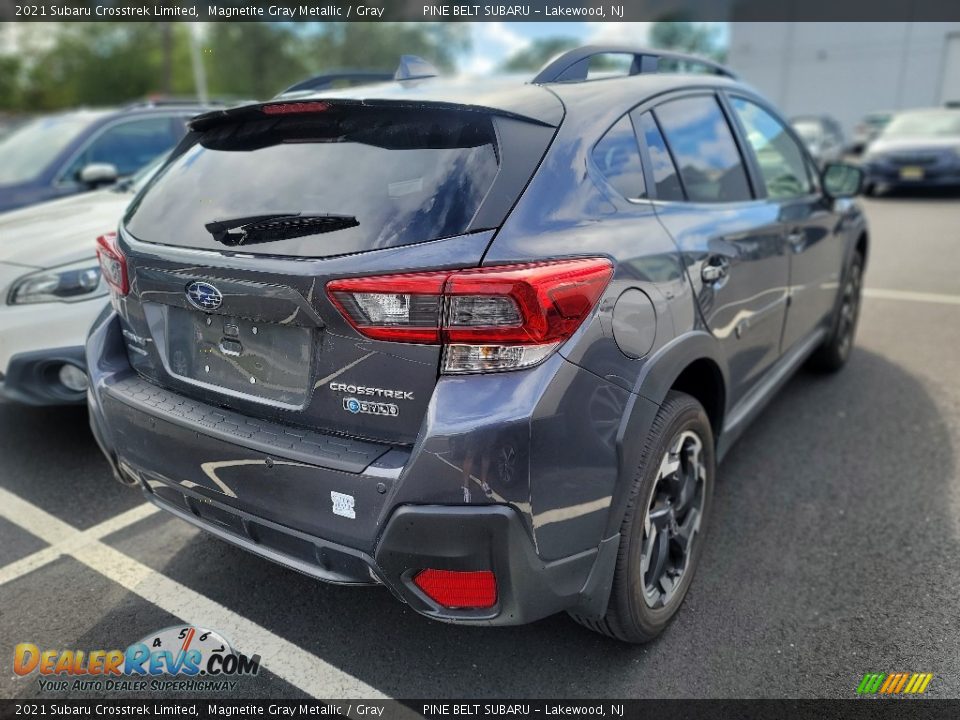 2021 Subaru Crosstrek Limited Magnetite Gray Metallic / Gray Photo #7