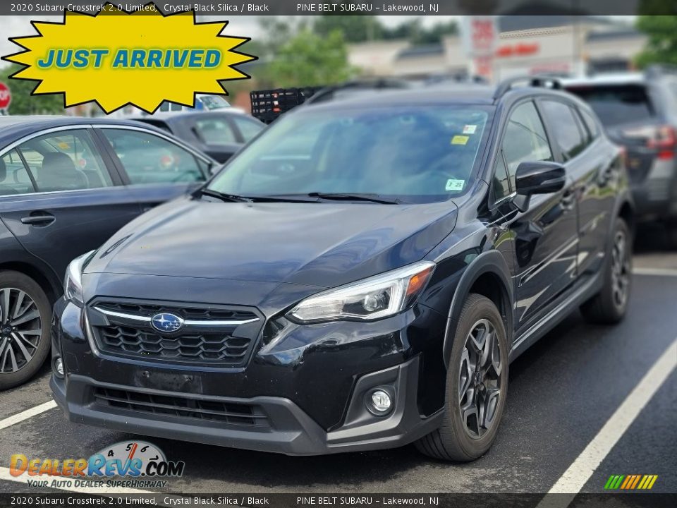 2020 Subaru Crosstrek 2.0 Limited Crystal Black Silica / Black Photo #1