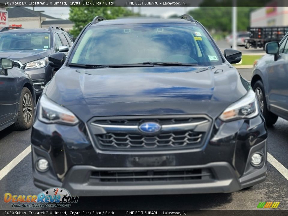 2020 Subaru Crosstrek 2.0 Limited Crystal Black Silica / Black Photo #2