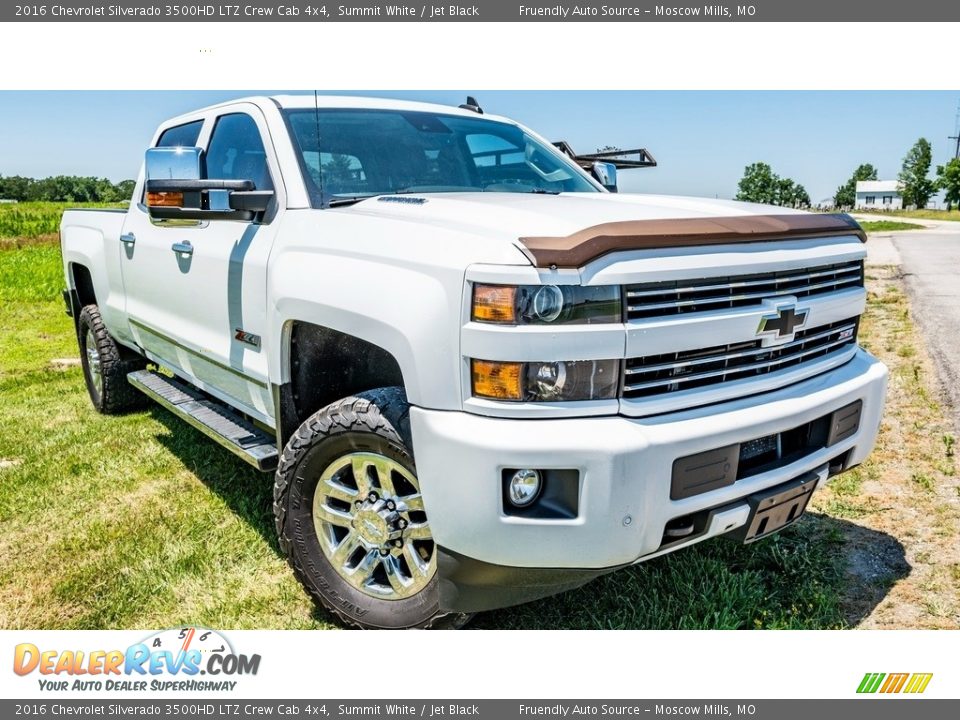 2016 Chevrolet Silverado 3500HD LTZ Crew Cab 4x4 Summit White / Jet Black Photo #1