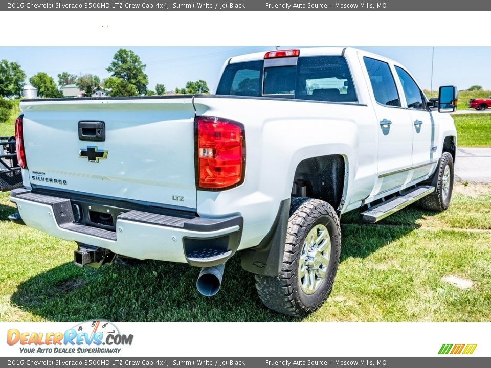 2016 Chevrolet Silverado 3500HD LTZ Crew Cab 4x4 Summit White / Jet Black Photo #4