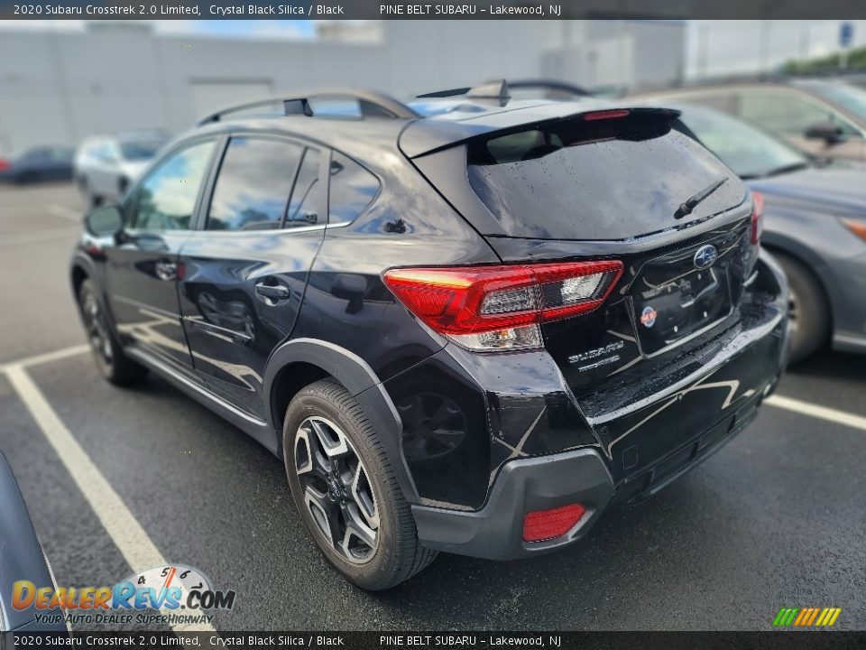 2020 Subaru Crosstrek 2.0 Limited Crystal Black Silica / Black Photo #6