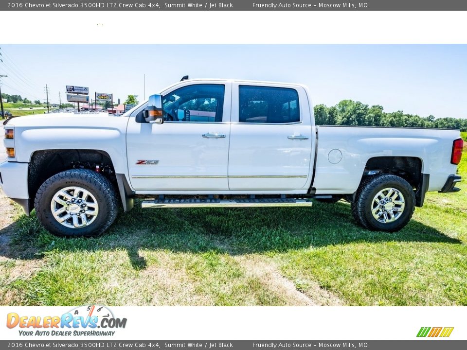 Summit White 2016 Chevrolet Silverado 3500HD LTZ Crew Cab 4x4 Photo #7