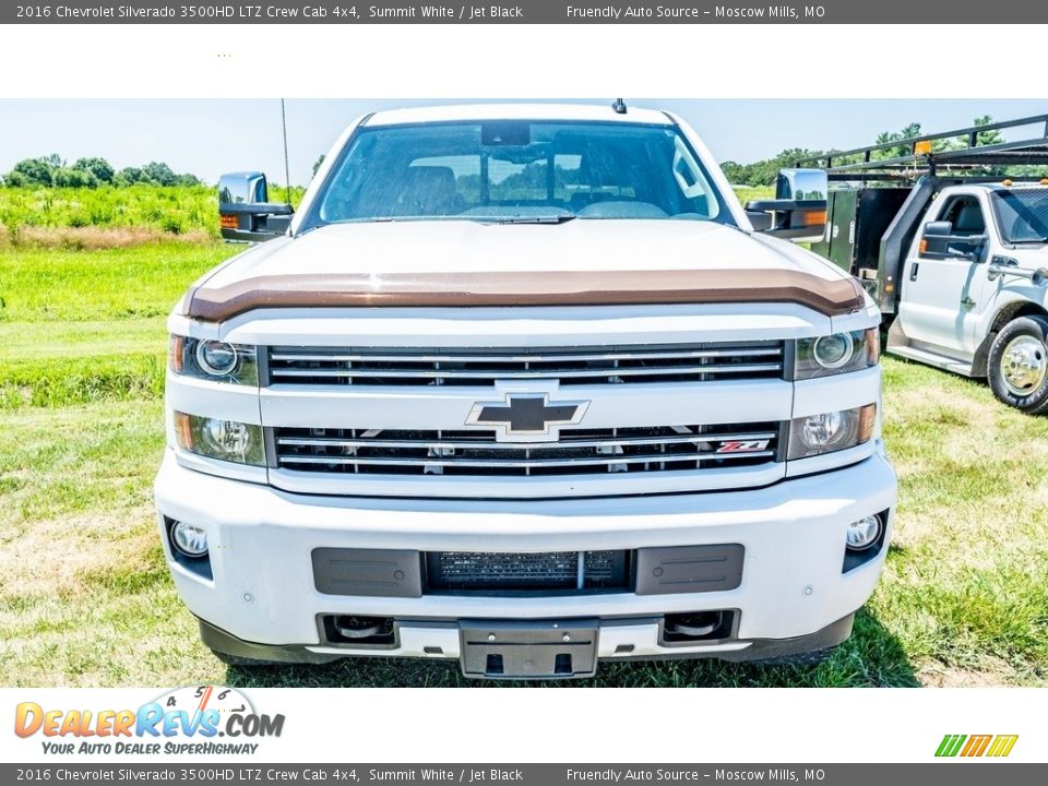 2016 Chevrolet Silverado 3500HD LTZ Crew Cab 4x4 Summit White / Jet Black Photo #9