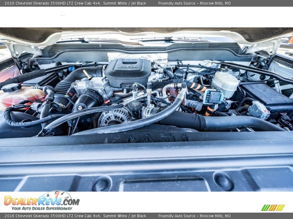 2016 Chevrolet Silverado 3500HD LTZ Crew Cab 4x4 6.6 Liter OHV 32-Valve Duramax Turbo-Diesel V8 Engine Photo #16